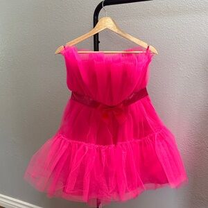 SHEIN Hot Pink Mini Dress